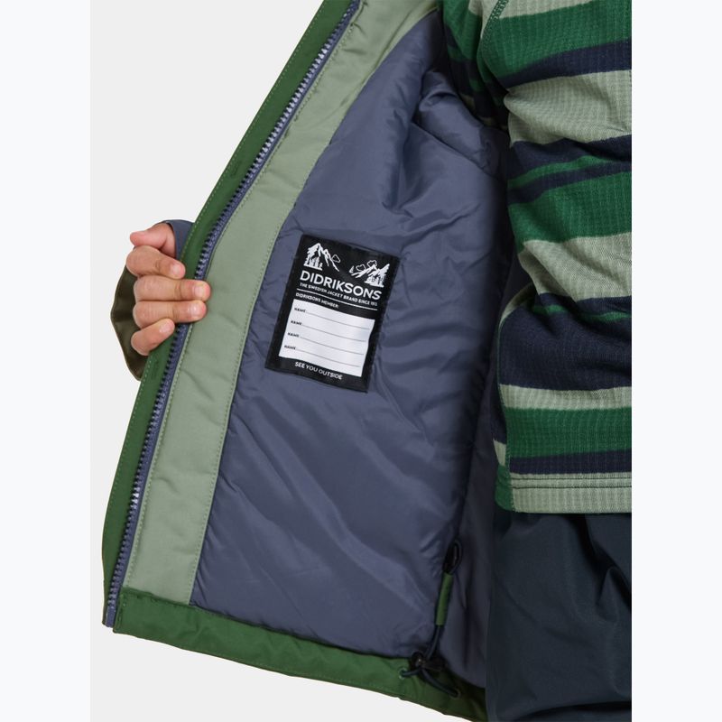 Geacă pentru copii Didriksons Neptun pine green 9
