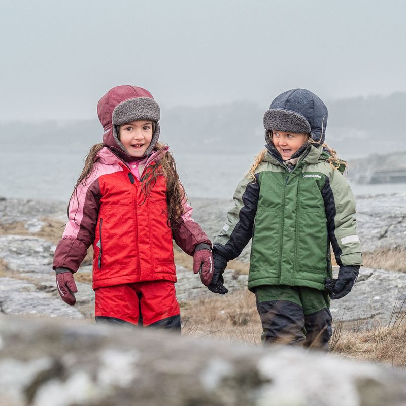 Geacă pentru copii Didriksons Neptun pine green 12