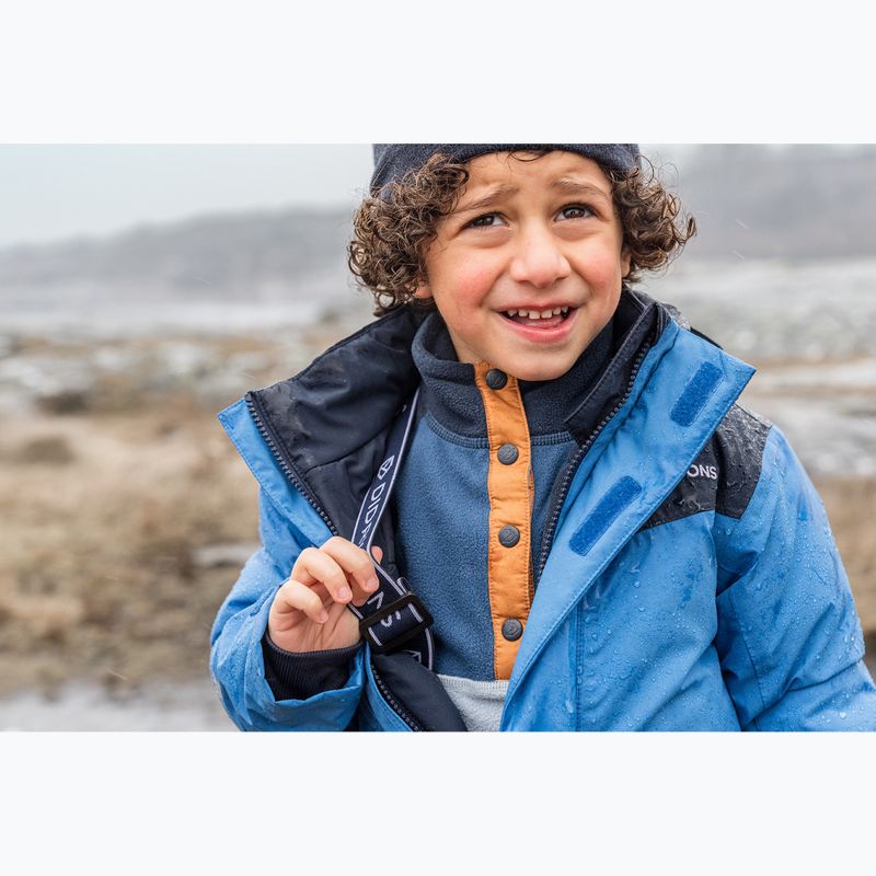 Set de schi pentru copii Didriksons Skare sapphire blue 20