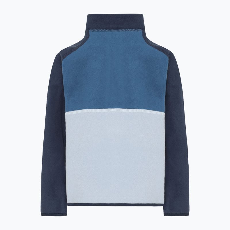 Bluză pentru copii Didriksons Monte Half Button cloud blue 8