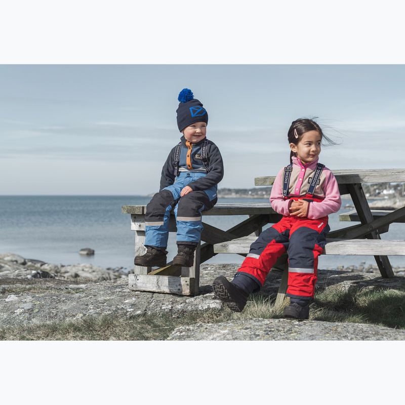 Bluză pentru copii Didriksons Monte Half Button cloud blue 10