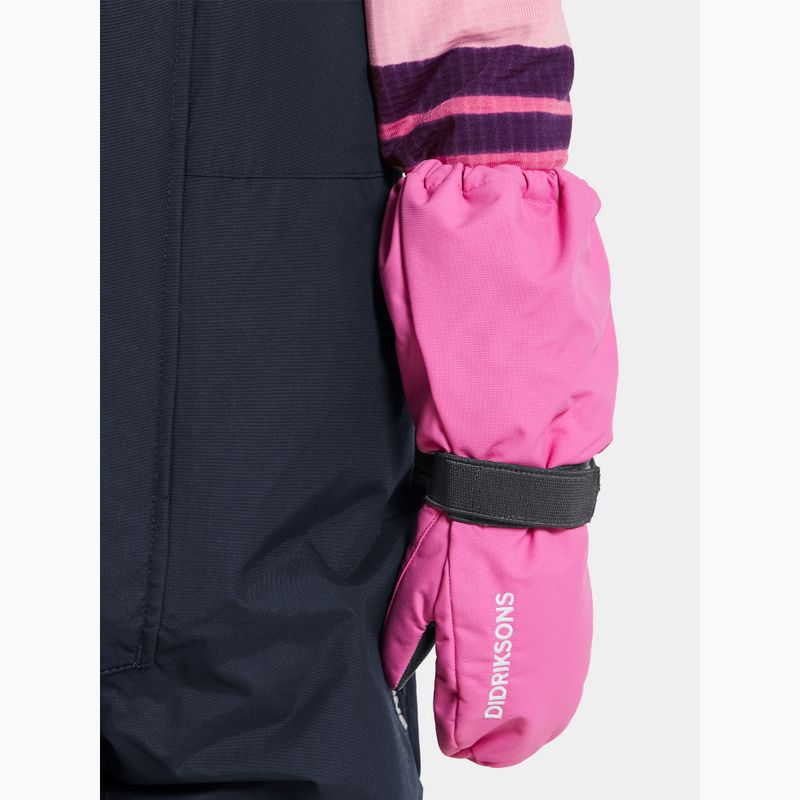 Mănuși de schi pentru copii Didriksons Biggles Mittens sweet pink 3