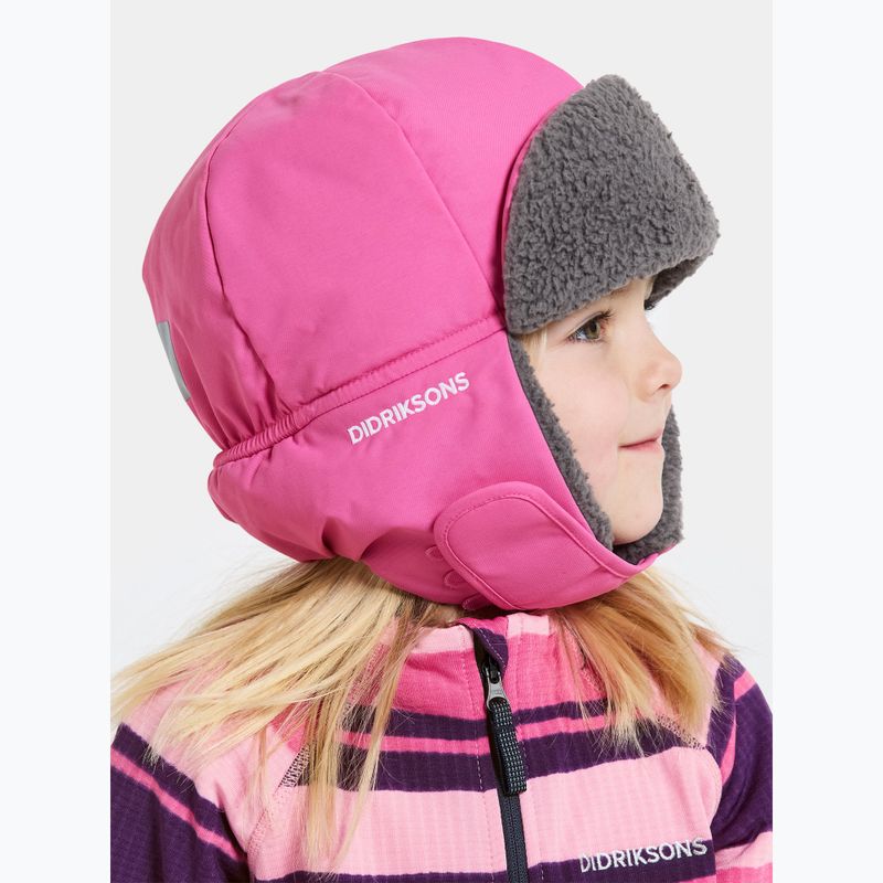 Căciulă de iarnă pentru copii Didriksons Biggles sweet pink 3