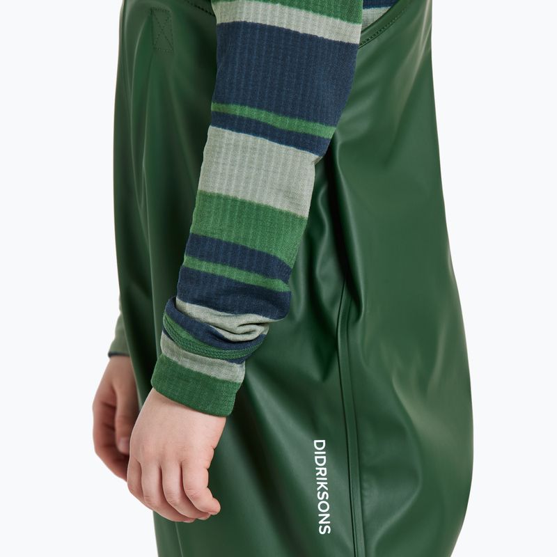 Set împotriva ploii pentru copii Didriksons Slaskeman light moss 12