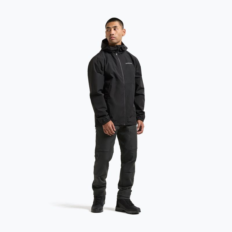 Geacă de ploaie pentru bărbați Didriksons Dario 2 black 2