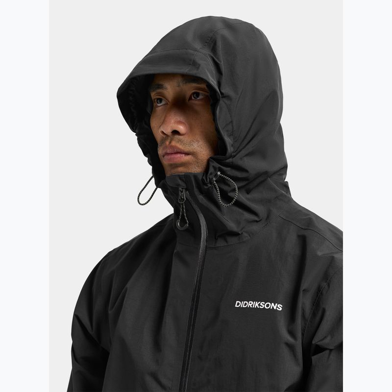 Geacă de ploaie pentru bărbați Didriksons Dario 2 black 6