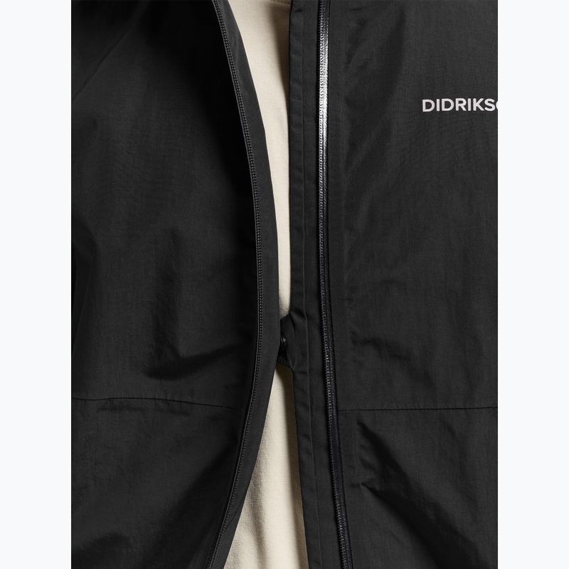 Geacă de ploaie pentru bărbați Didriksons Dario 2 black 7