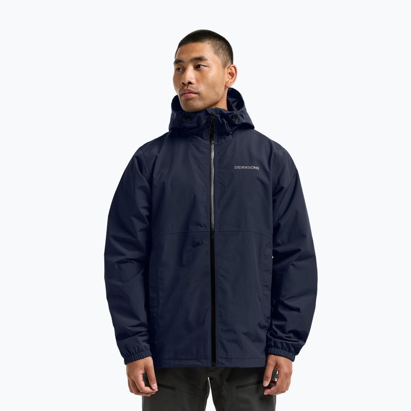 Geacă de ploaie pentru bărbați Didriksons Dario 2 dark night blue