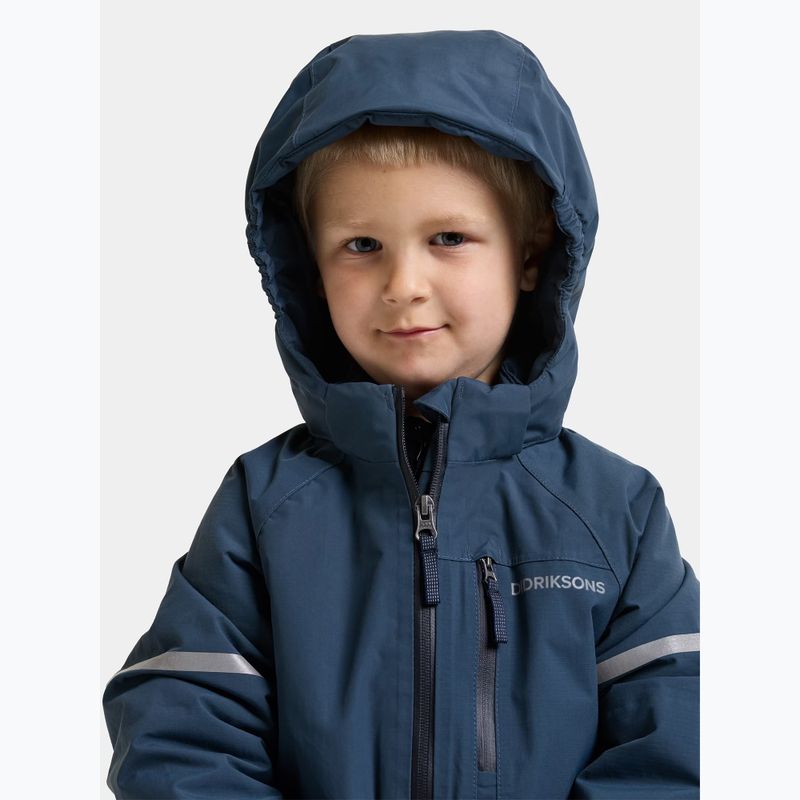 Combinezon de schi pentru copii Didriksons Falken K Coverall 2 mountain blue 4