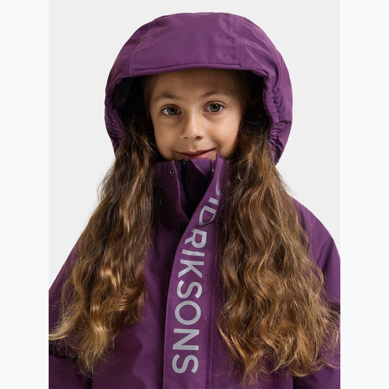 Combinezon de schi pentru copii Didriksons Talvi Cover 2 northern purple 5