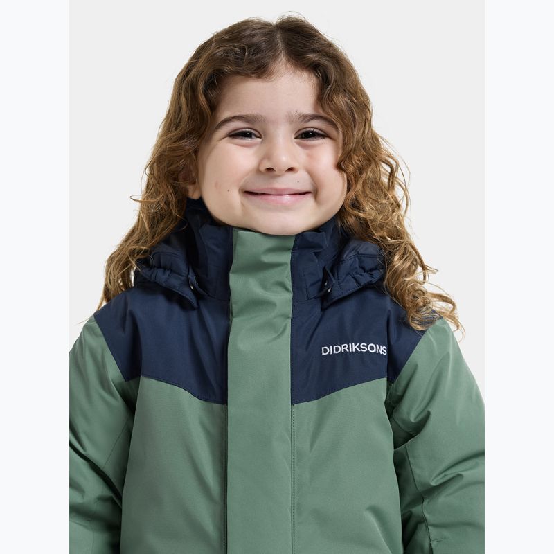 Set de schi pentru copii Didriksons Skare 2 dark moss 6