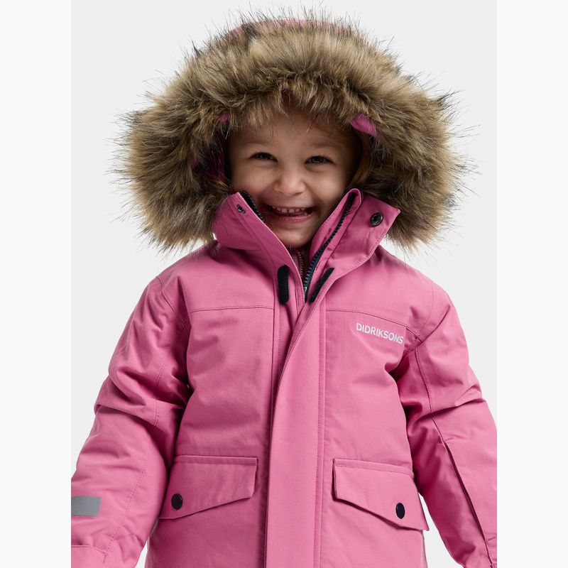 Geacă de iarnă pentru copii Didriksons Bjärven 5 Parka heather pink 6