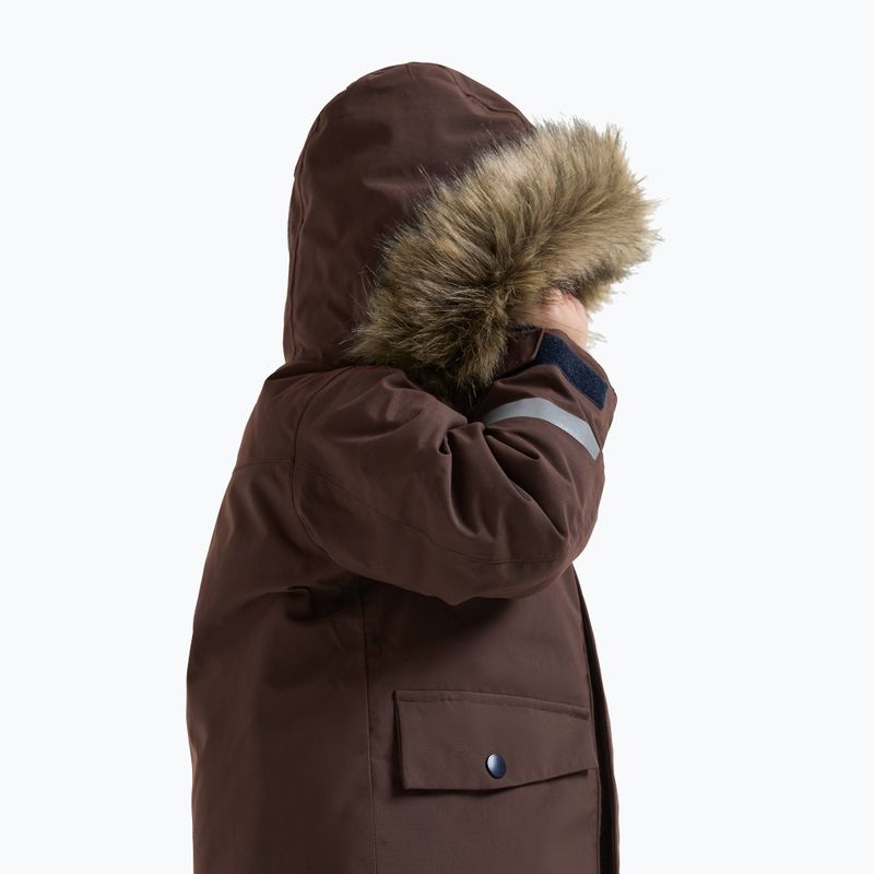 Geacă de iarnă pentru copii Didriksons Bjärven 5 Parka shadow brown 6