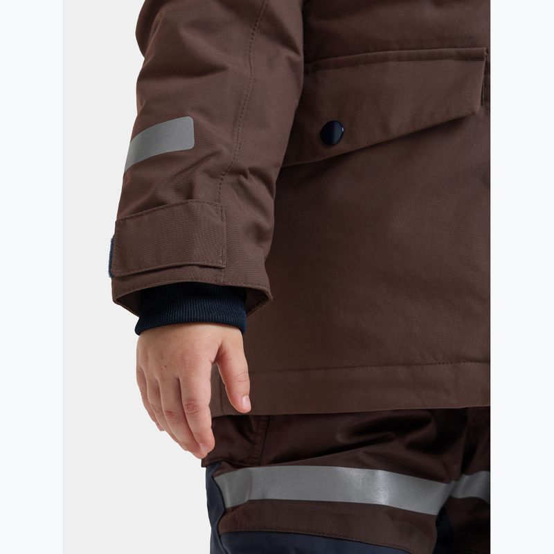 Geacă de iarnă pentru copii Didriksons Bjärven 5 Parka shadow brown 7