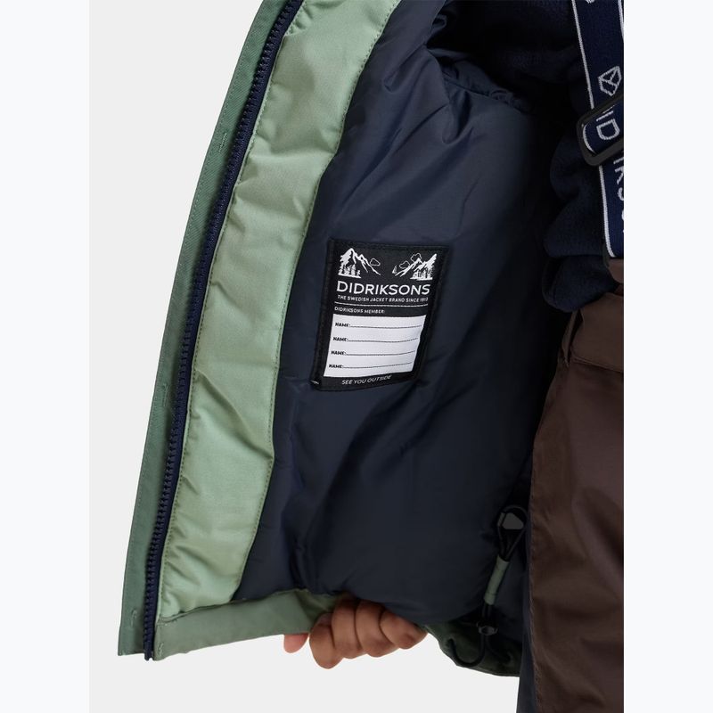 Geacă pentru copii Didriksons Neptune 5 dark moss 9