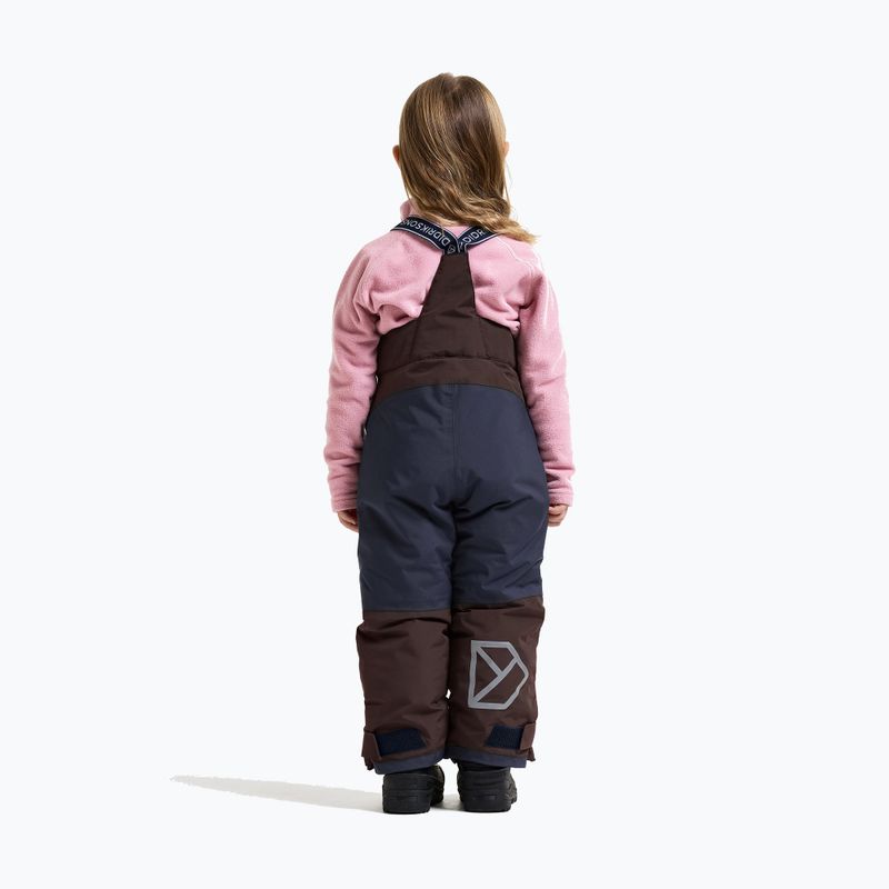 Pantaloni pentru copii Didriksons Idre 7 shadow brown 2
