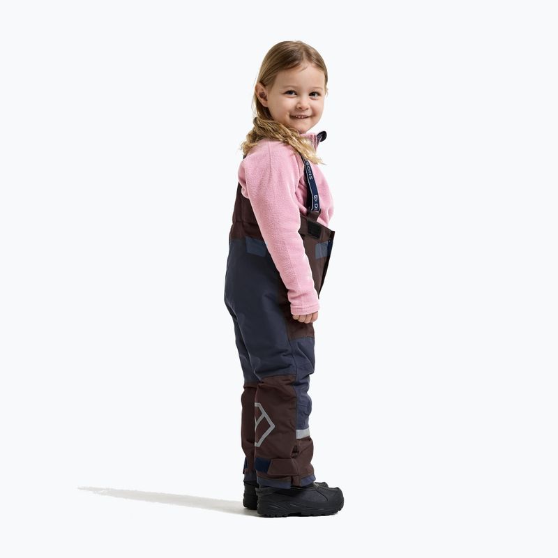 Pantaloni pentru copii Didriksons Idre 7 shadow brown 3