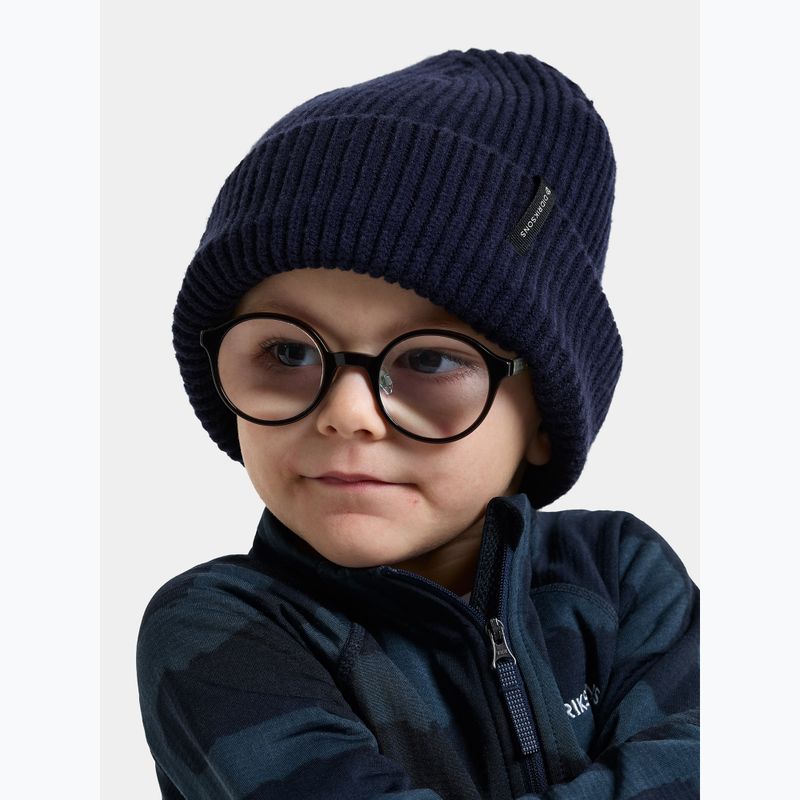 Căciulă de iarnă pentru copii Didriksons Buz Beanie navy 2