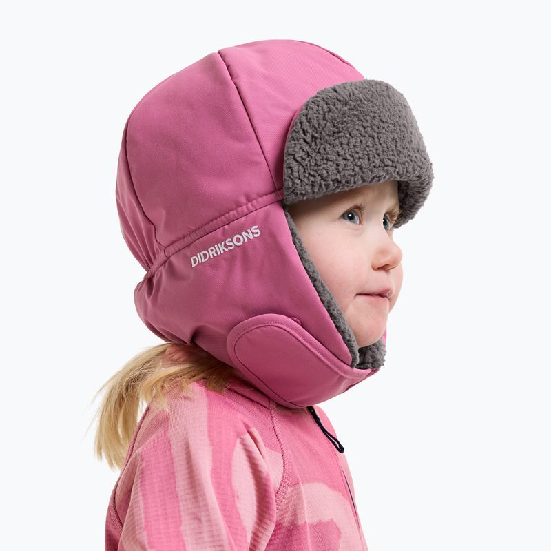 Căciulă de iarnă pentru copii Didriksons Biggles 7 heather pink 2