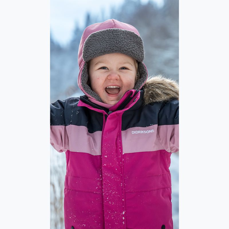 Căciulă de iarnă pentru copii Didriksons Biggles 7 heather pink 3