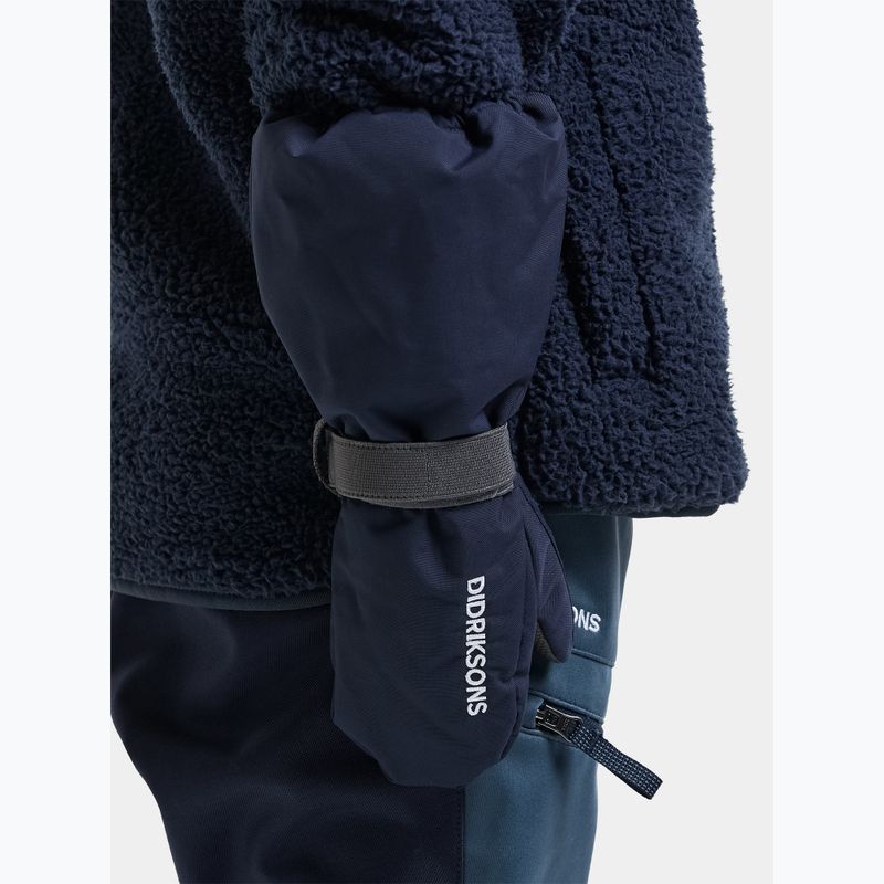 Mănuși de schi pentru copii Didriksons Biggles Mitten 8 navy 2