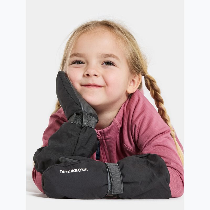 Mănuși de schi pentru copii Didriksons Biggles Mitten 8 black 2