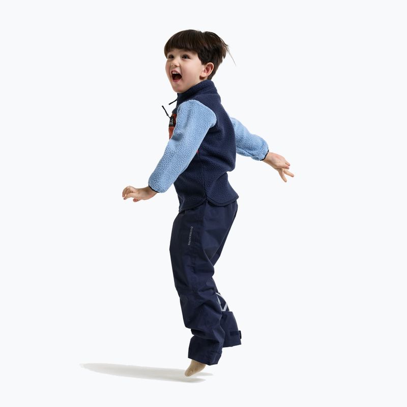 Bluză fleece pentru copii Didriksons Anten 2 Fz winter blue 7