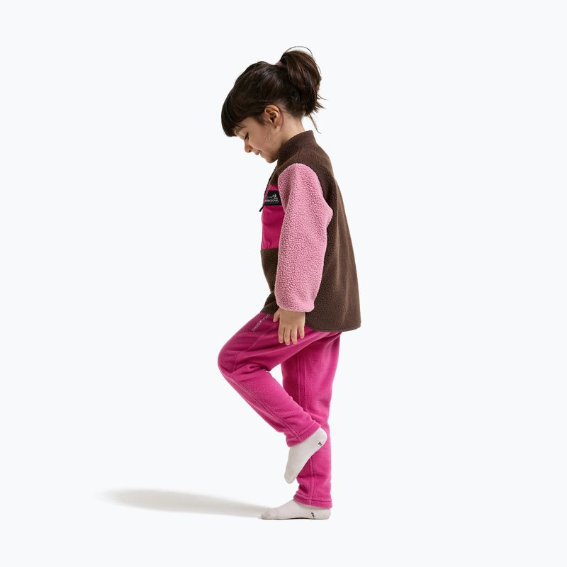 Bluză fleece pentru copii Didriksons Antenna 2 Fz oyster pink 6