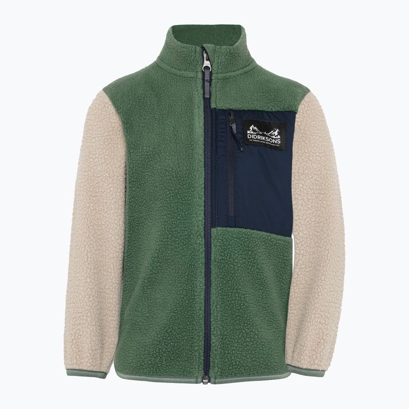 Bluză fleece pentru copii Didriksons Anten 2 Fz beach beige