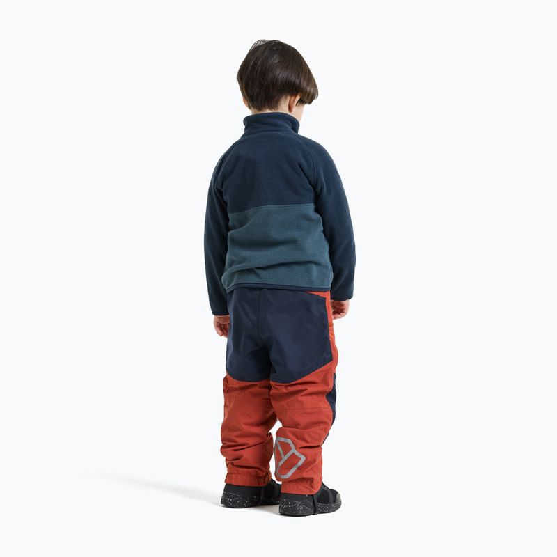 Bluză fleece pentru copii Didriksons Monte 6 Half Button mountain blue 5