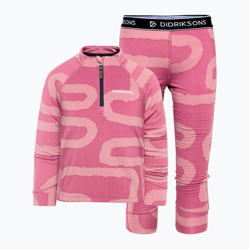 Set pentru copii Didriksons Jadis Pr 5 path heather pink