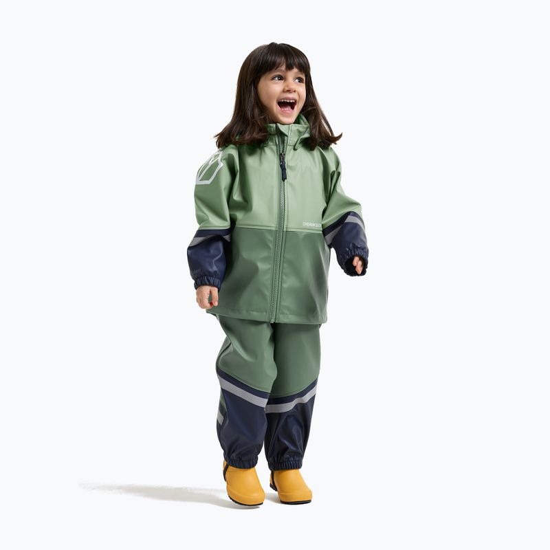 Set pentru copii Didriksons Waterman 12 sage green 3