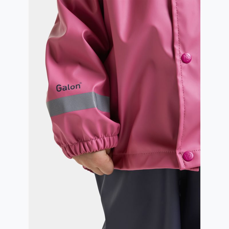 Set de ploaie pentru copii Didriksons Slaskeman 4 heather pink 9