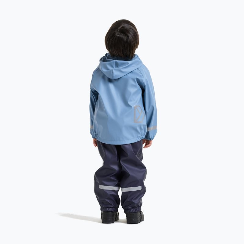 Set de ploaie pentru copii Didriksons Slaskeman 4 winter blue 5