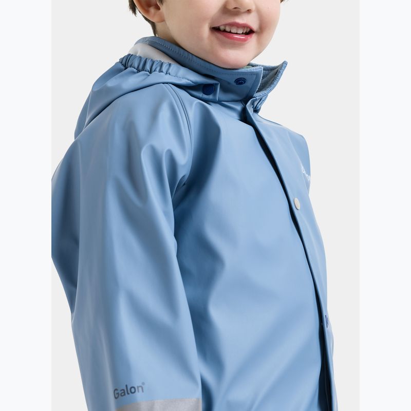 Set de ploaie pentru copii Didriksons Slaskeman 4 winter blue 11