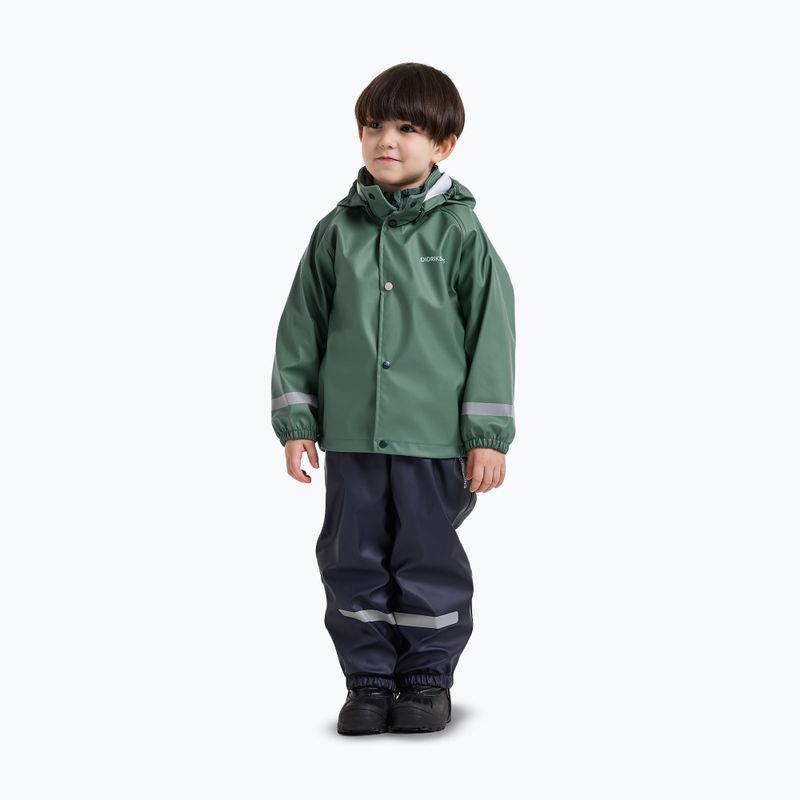 Set de ploaie pentru copii Didriksons Slaskeman 4 dark moss 3