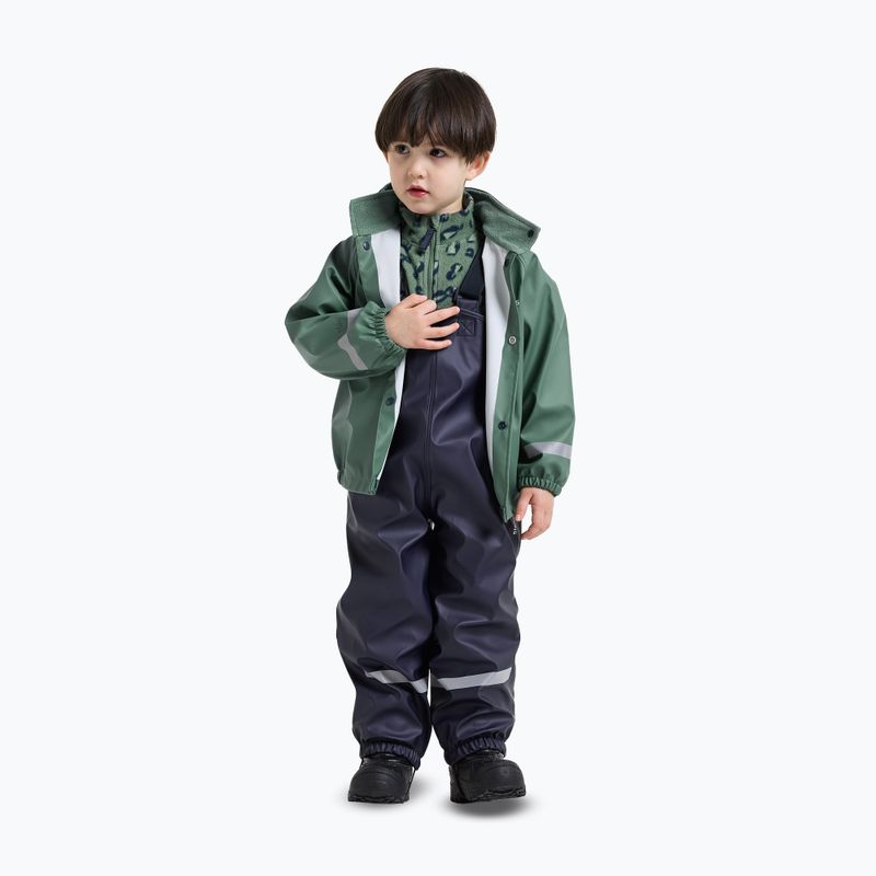 Set de ploaie pentru copii Didriksons Slaskeman 4 dark moss 4