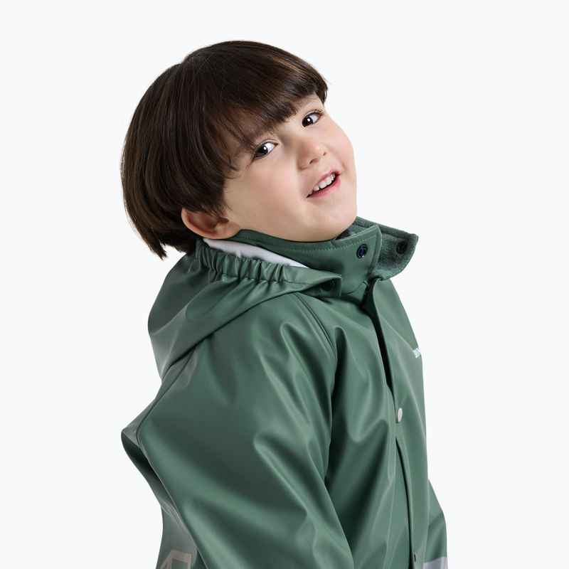 Set de ploaie pentru copii Didriksons Slaskeman 4 dark moss 8
