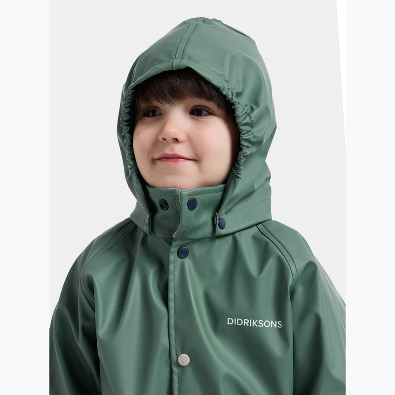 Set de ploaie pentru copii Didriksons Slaskeman 4 dark moss 9