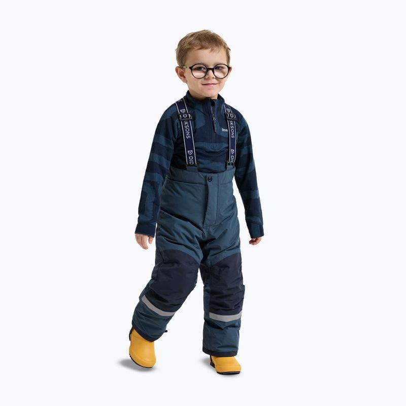 Set de schi pentru copii Didriksons Skare Multi mountain blue 8