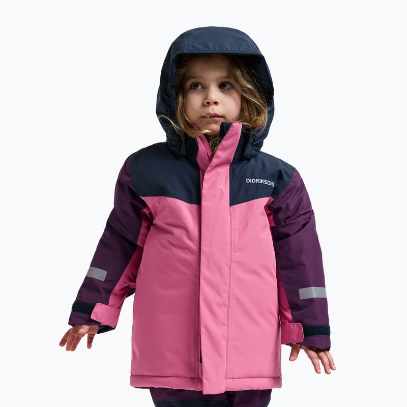 Set de schi pentru copii Didriksons Skare Multi northern purple 5