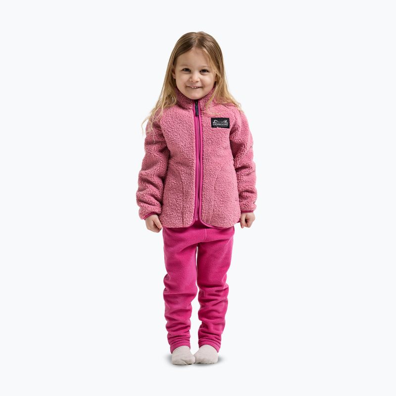 Bluză fleece pentru copii Didriksons Gibbsc 2 Fz heather pink/cactus pink 2