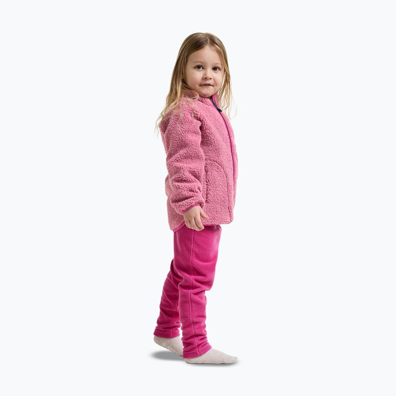 Bluză fleece pentru copii Didriksons Gibbsc 2 Fz heather pink/cactus pink 6