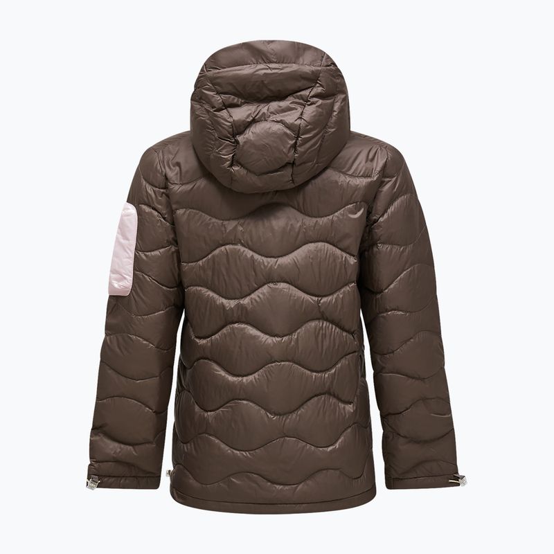 Geacă cu puf pentru femei Peak Performance Helium Utility Down terrain tan/mountain blush 8