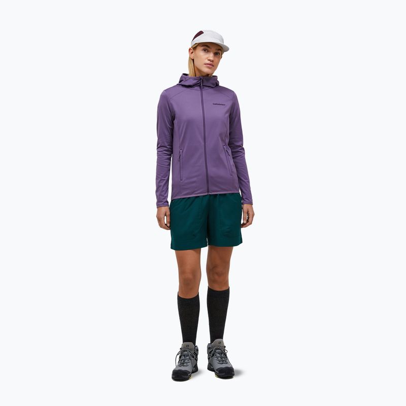 Bluză de trekking pentru femei Peak Performance Light Zip Hood montana grape 2