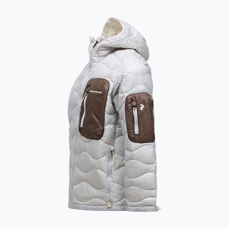 Geacă cu puf pentru bărbați Peak Performance Helium Utility Down Hood Antarctica/Desert Terrain 9