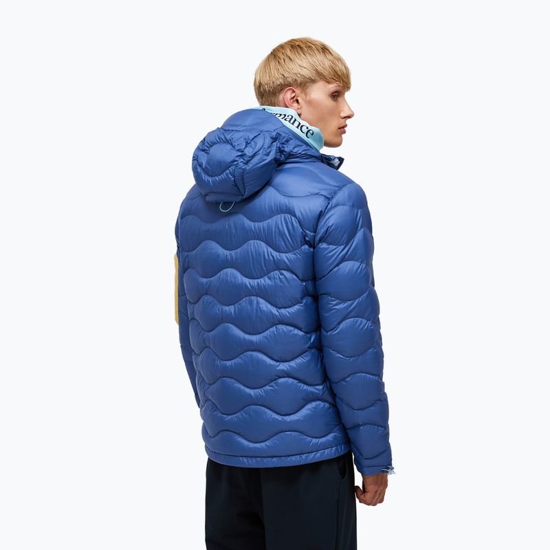Geacă cu puf pentru bărbați Peak Performance Helium Utility Down Hood Summit Sky/Snowmelt 3