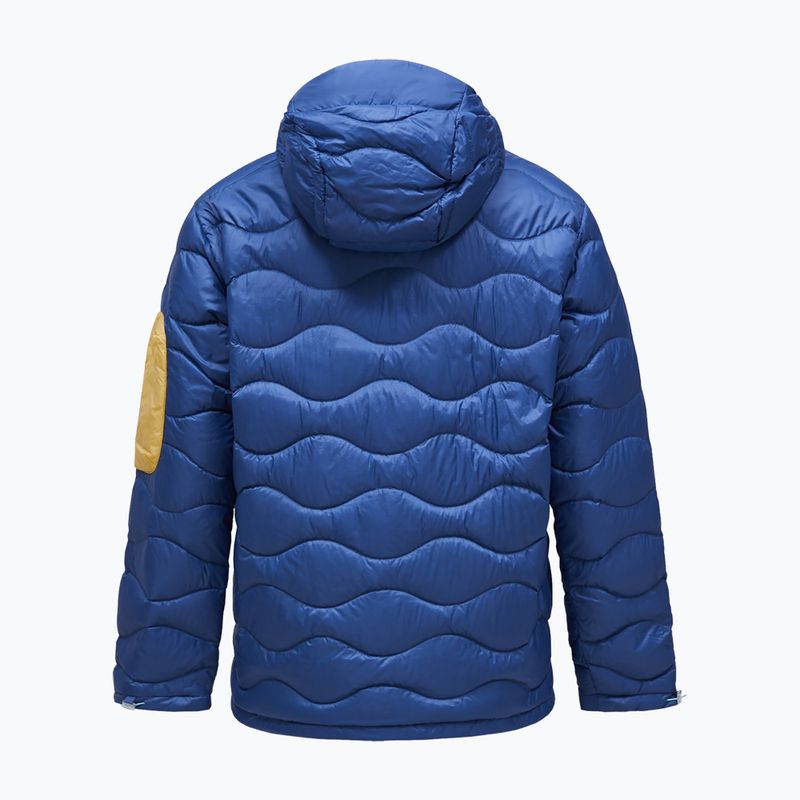 Geacă cu puf pentru bărbați Peak Performance Helium Utility Down Hood Summit Sky/Snowmelt 8