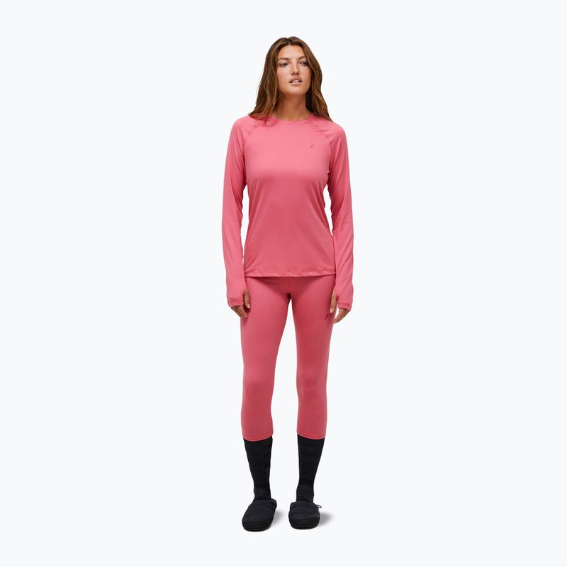Bluză termoactivă pentru femei Peak Performance Spirit Crew mountain blush 2