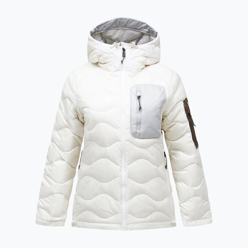 Geacă cu puf pentru femei Peak Performance Helium Utility Down offwhite/antarctica 6